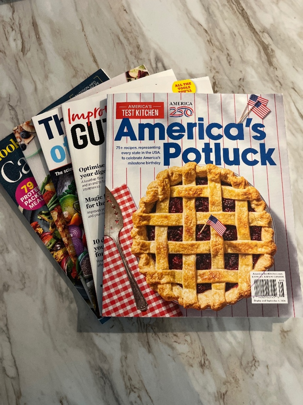 5 New Foodie Eating Recipe Magazines (L2)